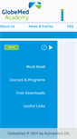 Mobile Screenshot of globemedacademy.com